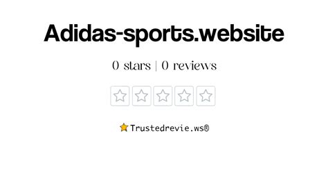 Adidas sports website